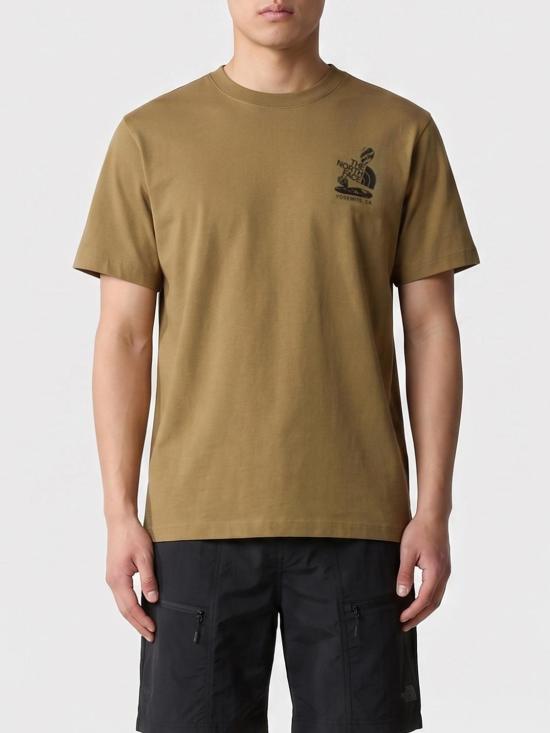 26SS 노스페이스 반팔 티셔츠 NF0A8G9R 2EL1 Military