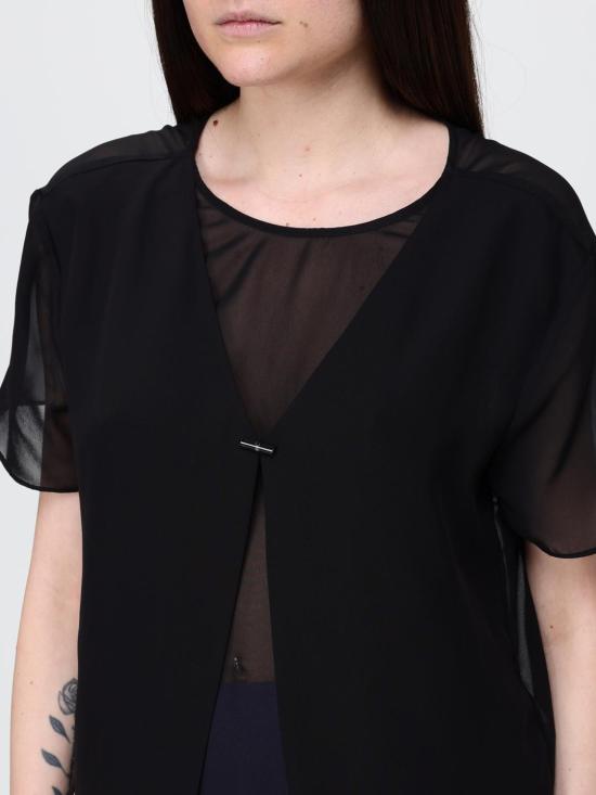 26SS 엠포리오 아르마니 반팔 티셔츠 EW003333 AF10209 UC001 Black - EMPORIO ARMANI