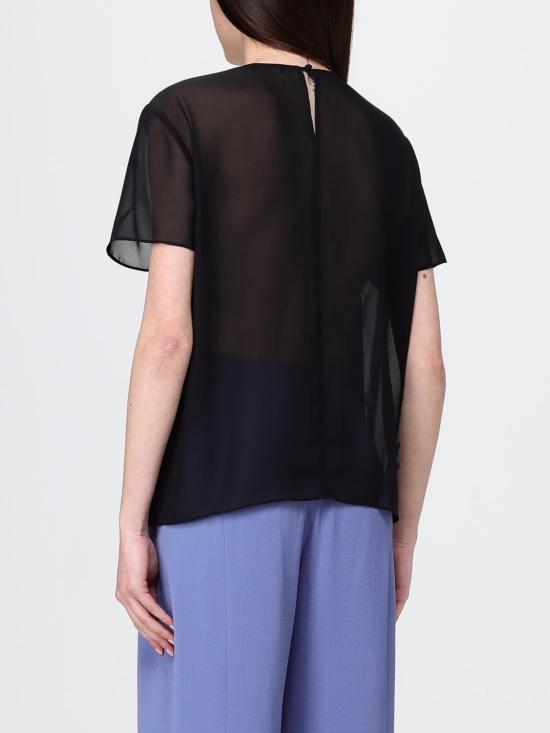 26SS 엠포리오 아르마니 반팔 티셔츠 EW003333 AF10209 UC001 Black - EMPORIO ARMANI