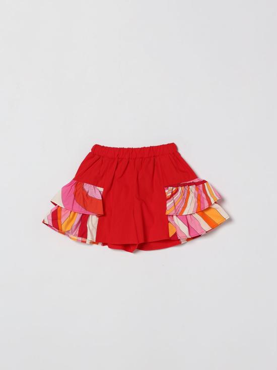 26SS [키즈] 푸찌 쇼츠/버뮤다 PY6A69Z3718 412 Red