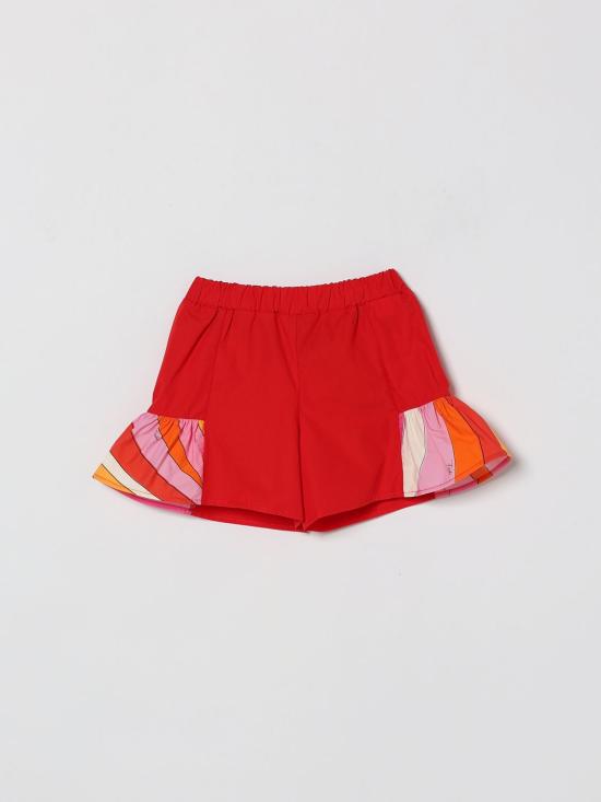 26SS [키즈] 푸찌 쇼츠/버뮤다 PY6039Z3718 412 Red