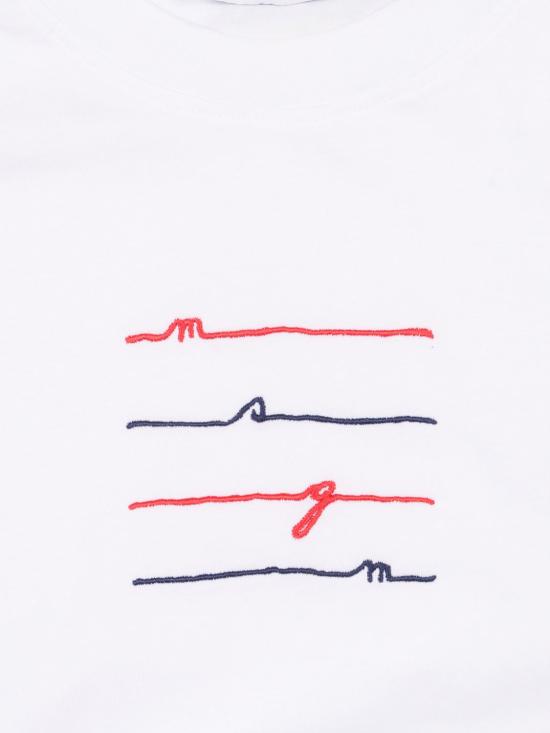 26SS [키즈] 엠에스지엠 티셔츠 MSJGTH171 001 White - MSGM