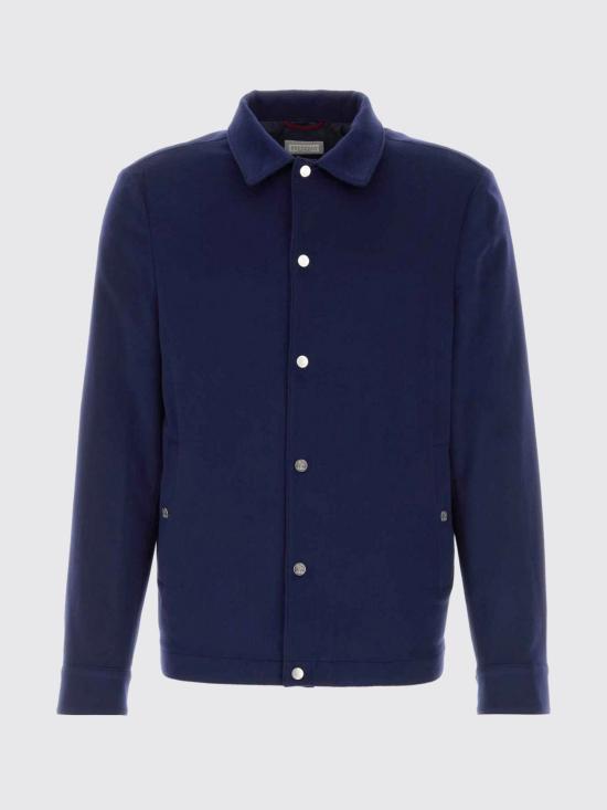 26SS 브루넬로 쿠치넬리 자켓 MV4216556 CA568 Blue - BRUNELLO CUCINELLI