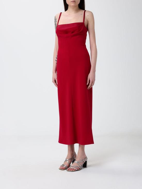 26SS 막스마라 롱 원피스 2611221094600 008 Geranium - MAX MARA
