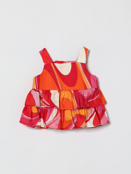 26SS [키즈] 푸찌 셔츠 PY5012S0232 50EAR Red