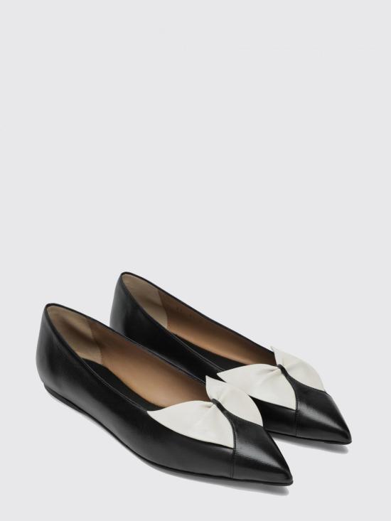 26SS 살바토레 페라가모 플랫 슈즈 7933881 NM Black - SALVATORE FERRAGAMO