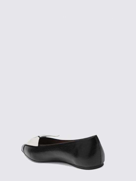 26SS 살바토레 페라가모 플랫 슈즈 7933881 NM Black - SALVATORE FERRAGAMO