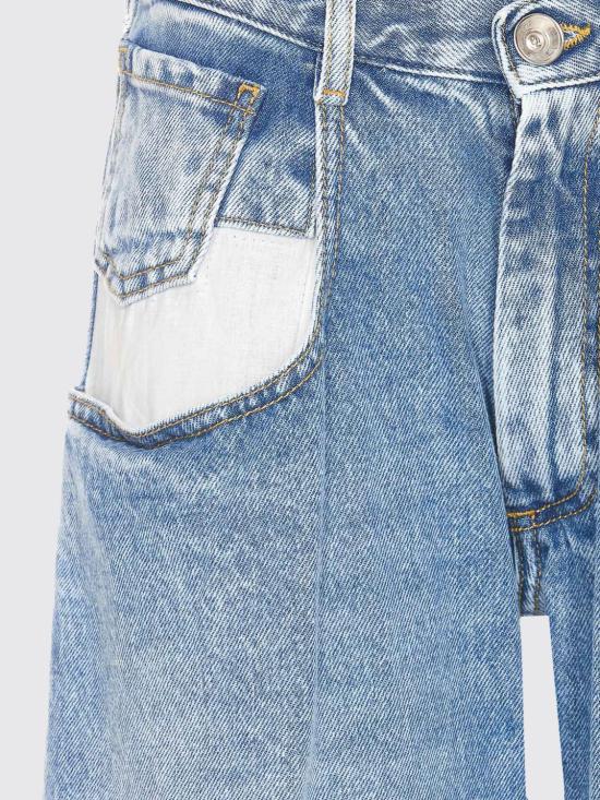 26SS 마르지엘라 컨트래스티드 포켓 스트레이트 진 S51LA0052S30513 470 Denim - MAISON MARGIELA