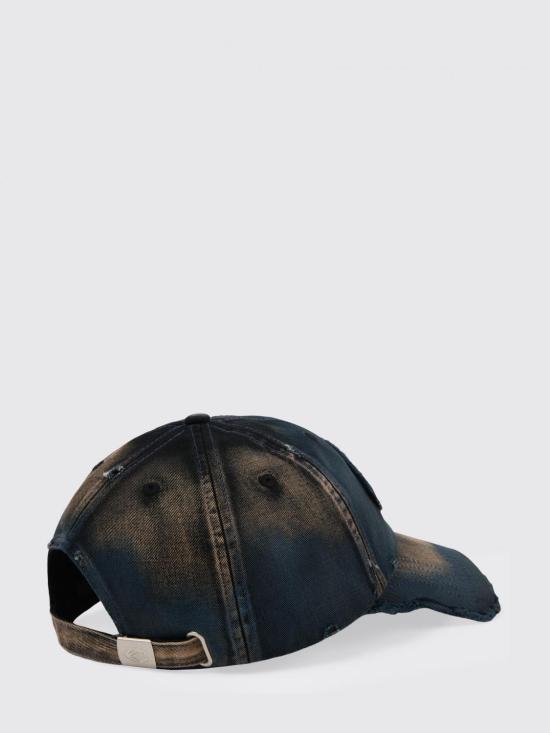 26SS 캠퍼 모자 AS00010 002 DISTORTED WASHED SPRAYED CAP 0 Blue - CAMPER