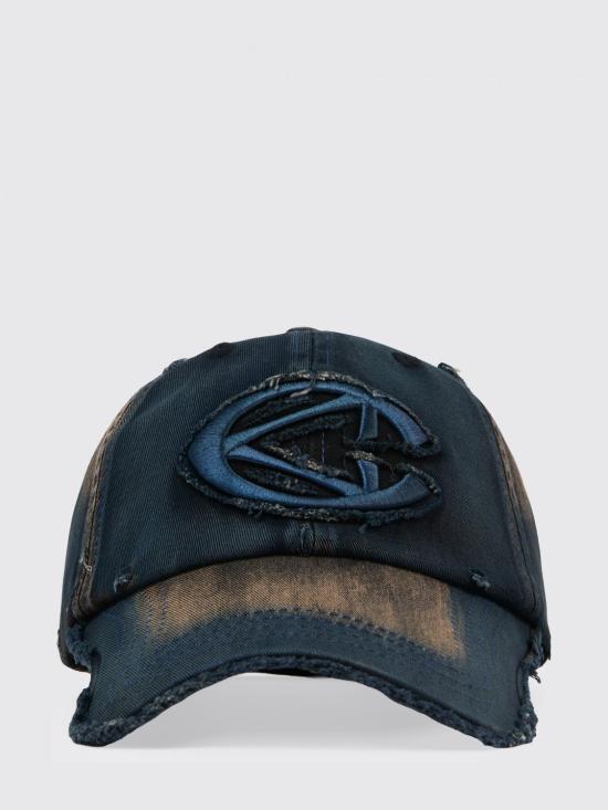 26SS 캠퍼 모자 AS00010 002 DISTORTED WASHED SPRAYED CAP 0 Blue