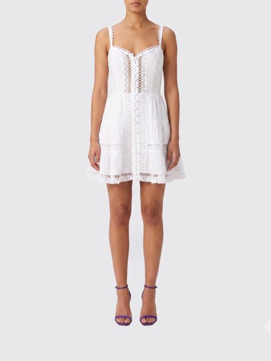 26SS 차로루이즈 숏 원피스 261603 White