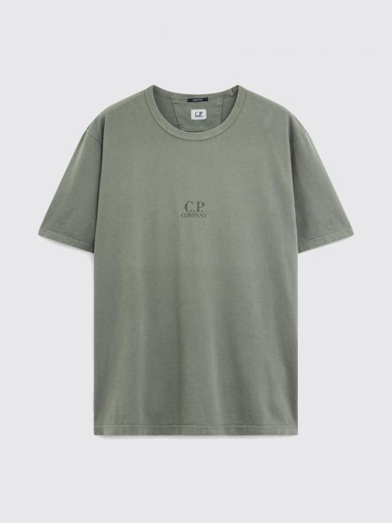 26SS 씨피 컴퍼니 20/1 저지 숏슬리브 티셔츠 20CMTS211A005697S 921 Grey - C.P. COMPANY