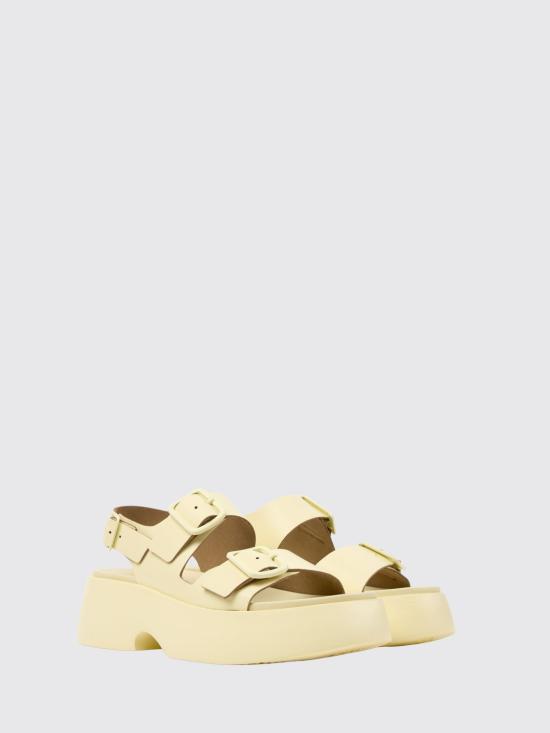 26SS 캠퍼 샌들 K201712 005 TASHA 0 Yellow - CAMPER