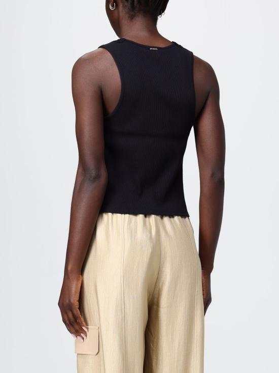 26SS 트윈셋 민소매 티셔츠 261TT2360 00006 Black - TWINSET