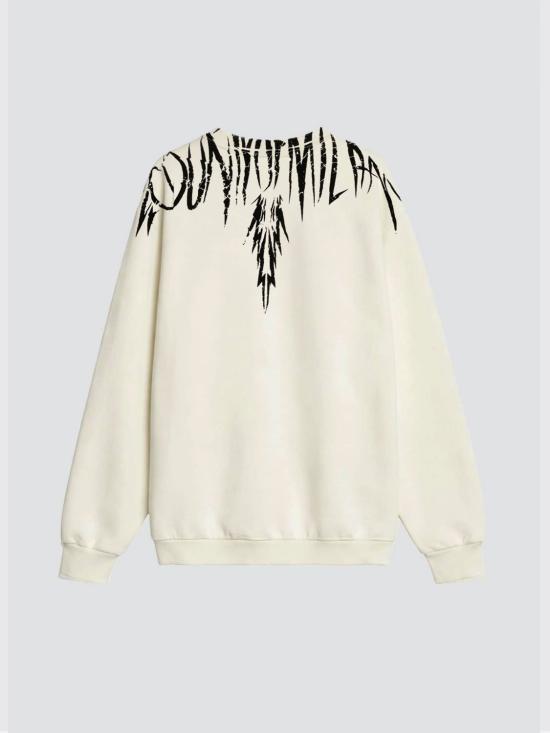 26SS 컨트리 오브 밀란 긴팔 티셔츠 S6CMMASW002 412 White - COUNTY OF MILAN