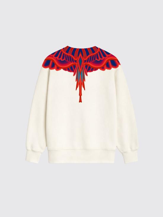 26SS [키즈] 컨트리 오브 밀란 풀오버 S6CMJBSW041 412 White - COUNTY OF MILAN