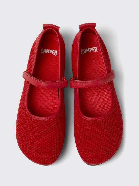 26SS 캠퍼 플랫 슈즈 K201402 012 RIGHT NINA 0 Red - CAMPER