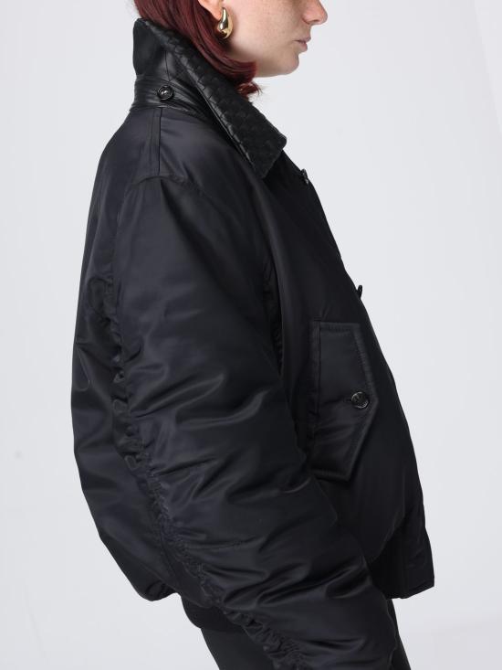 26SS 보테가베네타 봄버 자켓 860778V6C50 1010 Black - BOTTEGA VENETA