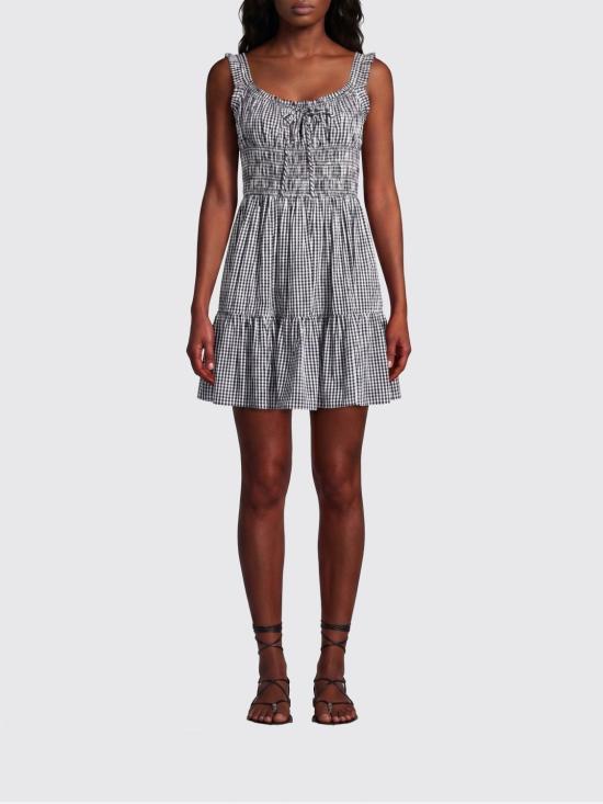 26SS 마이클 코어스 미디 원피스 MS683DFKQP 048 Black