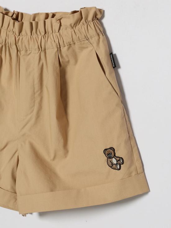 26SS [키즈] 모스키노 쇼츠/버뮤다 HDQ01YLLA10 20829 Brown - MOSCHINO