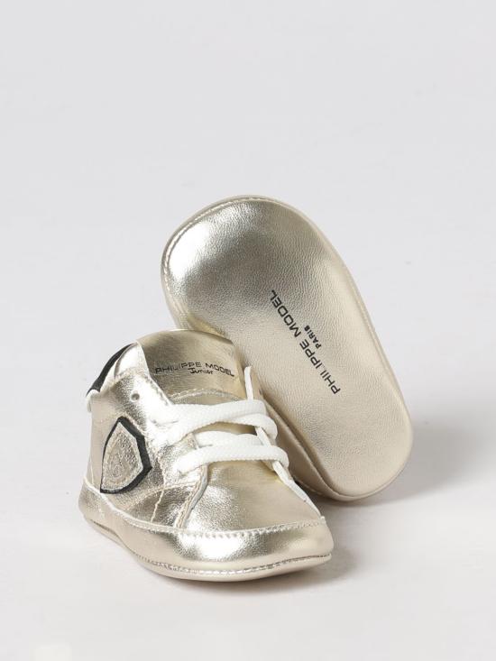 26SS [키즈] 필립모델 스니커즈 83261 2 Gold - PHILIPPE MODEL