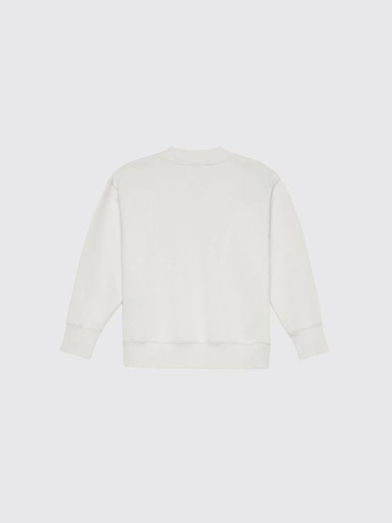 26SS [키즈] 팜앤젤스 풀오버 PGBA013S26FLE002 002 White - PALM ANGELS