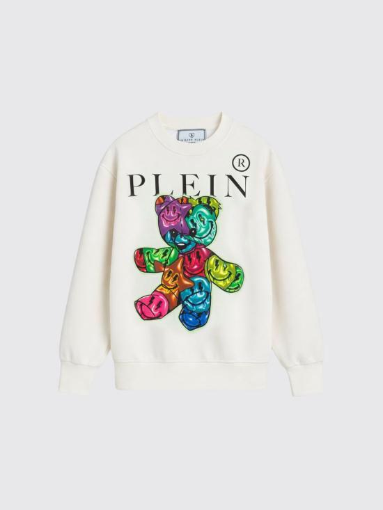 26SS [키즈] 필립 플레인 풀오버 S6PHJGSW156 002 White