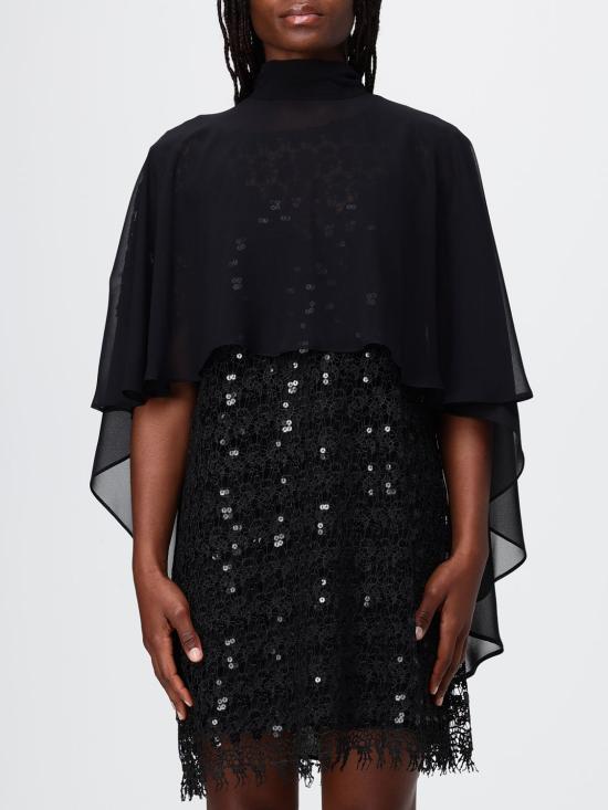 26SS H 꾸뛰르 블라우스 HM32154650 NERO Black