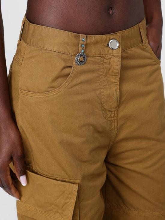 26SS 핑코 숏팬츠 106820A3AW L25 Brown - PINKO