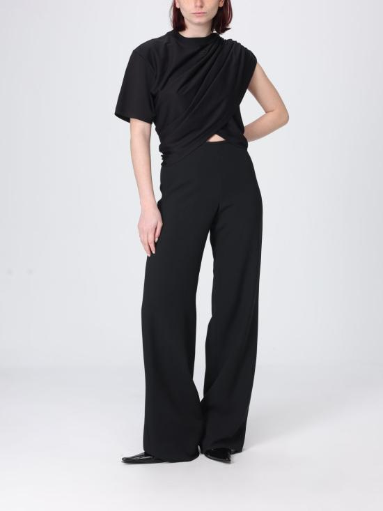 26SS 쿠레쥬 반팔 티셔츠 226JTS241JS0290 9999 Black - COURREGES