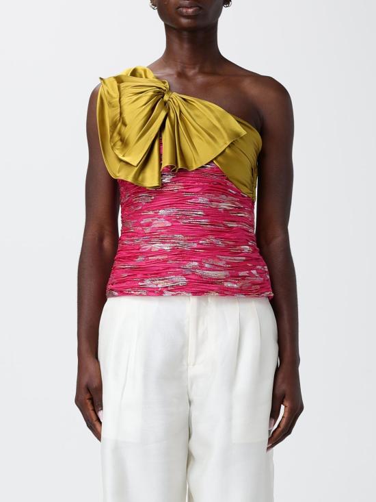 26SS 발렌티노 가라바니 민소매 티셔츠 8B3AEBJ0A1B 9XD Fuchsia