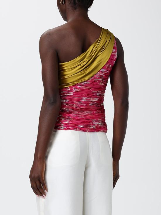 26SS 발렌티노 가라바니 민소매 티셔츠 8B3AEBJ0A1B 9XD Fuchsia - VALENTINO GARAVANI