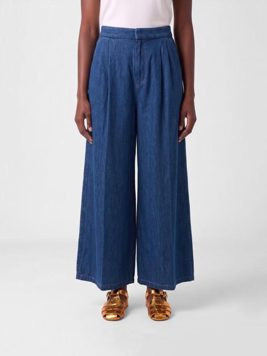 26SS 에스막스마라 데님 팬츠 2619181013600 001 Blue
