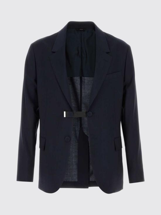 26SS 펜디 울 캔버스 블레이저 FJ0987AYU7 F0QG0 Blue - FENDI