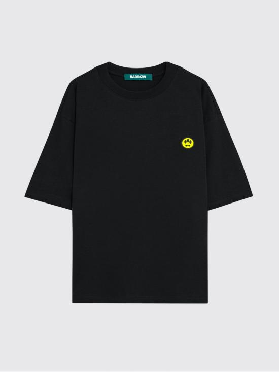26SS 바로우 반팔 티셔츠 S6BWUATH003 110 06 Black 1 - BARROW