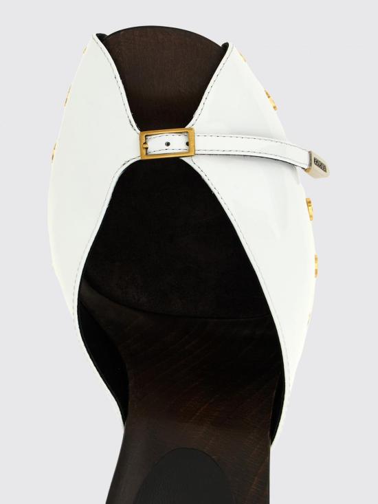 26SS 베르사체 힐/펌프스 1024342D2VE 1W00X White - VERSACE