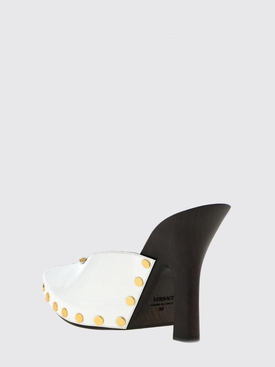 26SS 베르사체 힐/펌프스 1024342D2VE 1W00X White - VERSACE