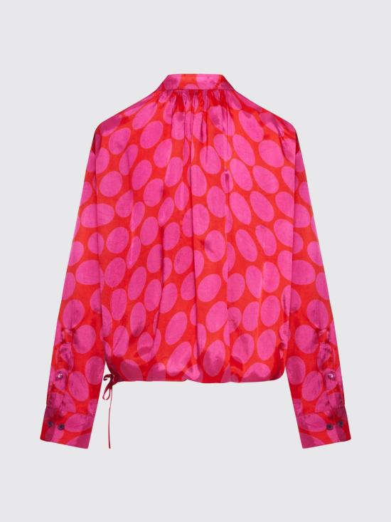 26SS 드리스 반 노튼 블라우스 2610107443017 304 Pink - DRIES VAN NOTEN