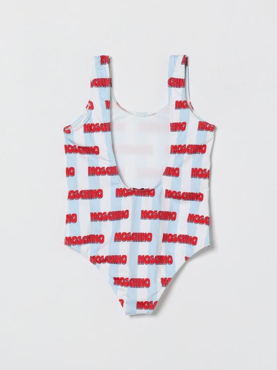 26SS [키즈] 모스키노 스윔팬츠 H1L00BLKA11 83678 Red - MOSCHINO