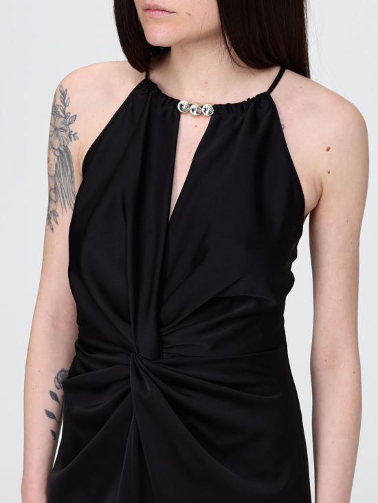 26SS H 꾸뛰르 롱 원피스 HV38624647 NERO Black - H COUTURE