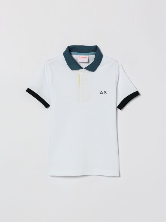 26SS [키즈] 썬 68 폴로 셔츠 A36316 01 White