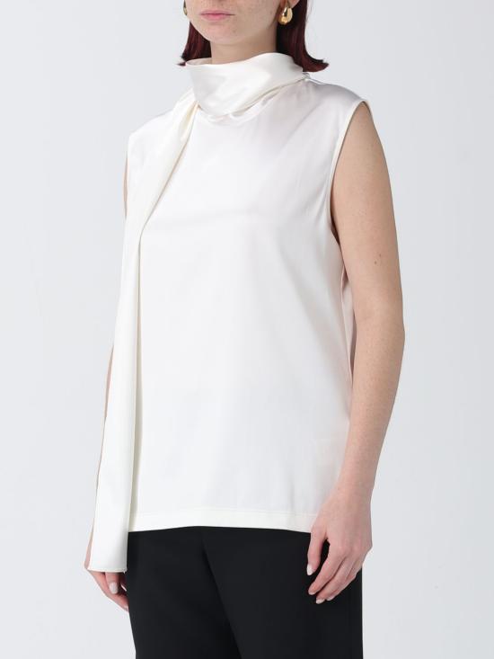 26SS 보테가베네타 민소매 티셔츠 871259V6KR0 9000 White - BOTTEGA VENETA