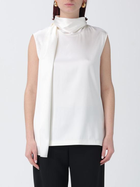 26SS 보테가베네타 민소매 티셔츠 871259V6KR0 9000 White