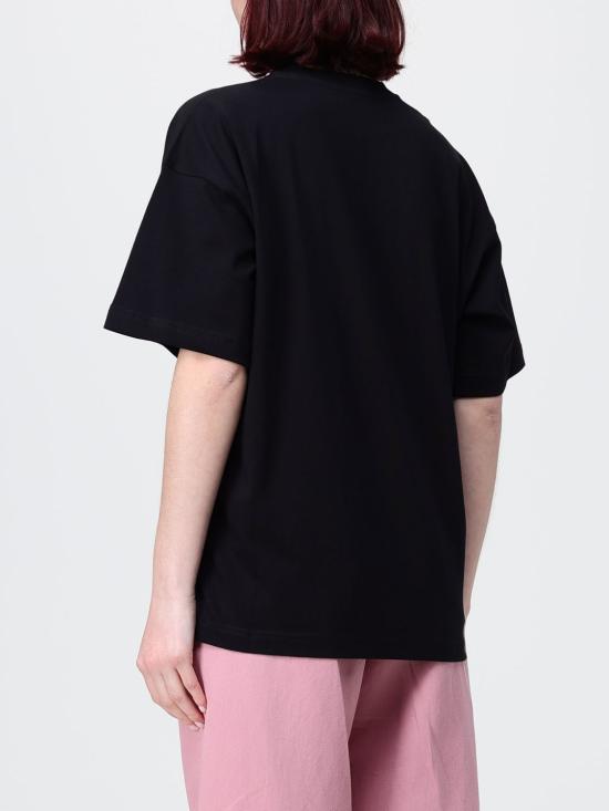 26SS 모스키노 반팔 티셔츠 07030541 1555 Black - MOSCHINO