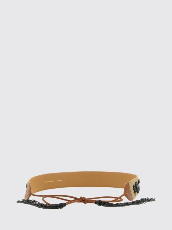 26SS 드리스 반 노튼 레귤러 벨트 2610114113103 102 Brown - DRIES VAN NOTEN