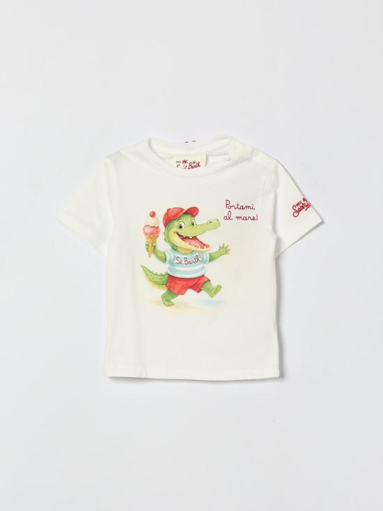 26SS [키즈] 세인트바쓰 티셔츠 DNV0001 00162L Multicolor