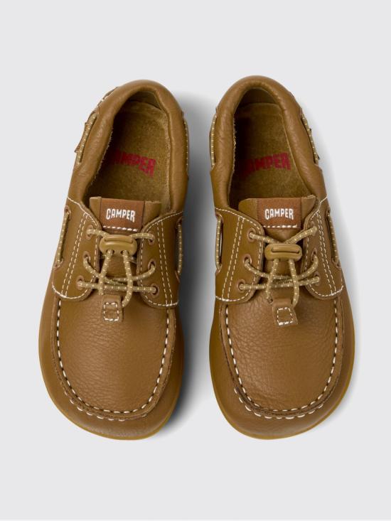 26SS [키즈] 캠퍼 모카신 K800689 001 PEU 0 Brown - CAMPER