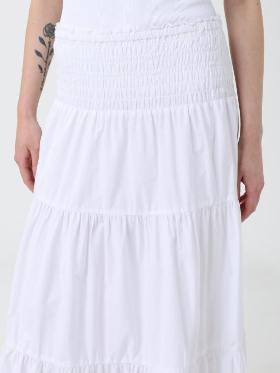 26SS 마이클 코어스 롱 스커트 MS673BFKLZ 100 White - MICHAEL KORS