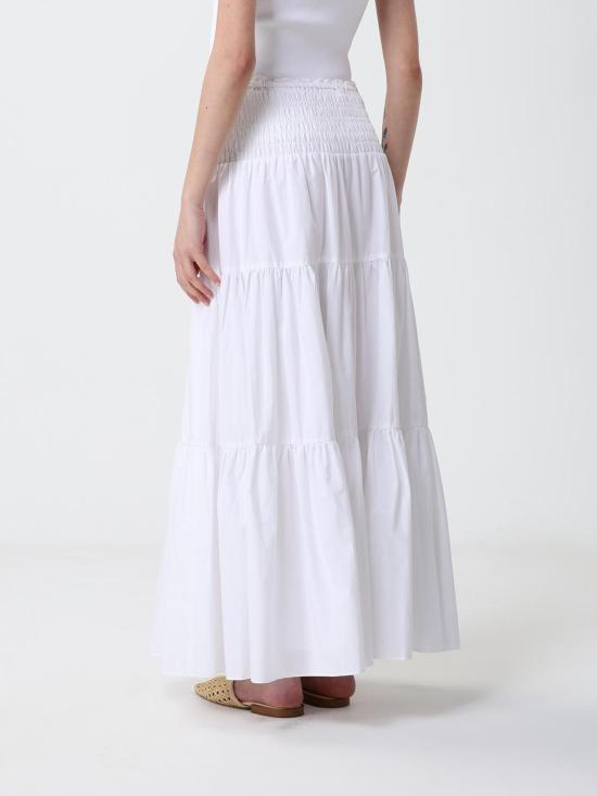 26SS 마이클 코어스 롱 스커트 MS673BFKLZ 100 White - MICHAEL KORS