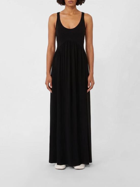 26SS 스포트막스 롱 원피스 2612621052600 001 Black